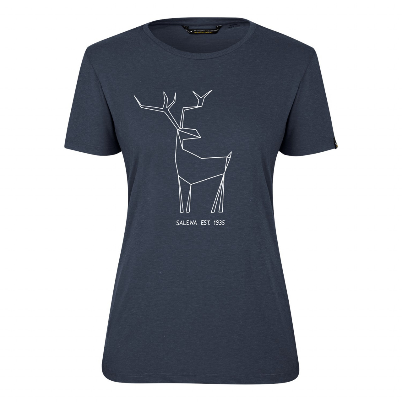 Salewa Deer Dry Short Sleeve T-Shirts γυναικεια μπλε/σκουρο μπλε Greece KS0417529